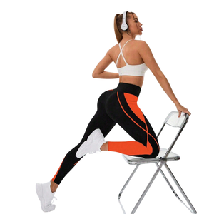 Women's High Waist Soft Stretch Breathable Yoga <b>Leggings</b> Side <b>Pocket</b> Spandex/Nylon/Cotton Fabric for <b>Workout</b> Running Activewear - Product Image 5