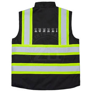 Gilet de sécurité haute visibilité réfléchissant ANSI Classe 1 avec LED clignotante, imperméable, logo personnalisé, service OEM, quantité en gros - Product Image 2