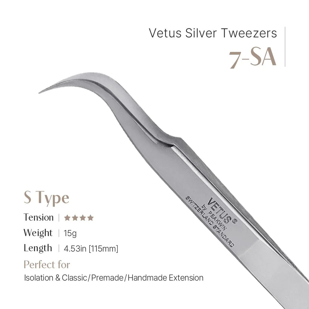Curved tweezer [7-SA / S type]