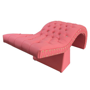 Lettino di Lusso per Extension Ciglia, Lettino Massaggiante per Estetiste, Tavolo da Massaggio Cosmetico, Poltrona Spa per Trattamenti Viso, Divano Curvo - Product Image 2