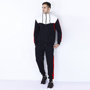 Ensemble de survêtement pour homme avec logo personnalisé, vêtements de sport d'hiver, survêtement en coton de haute qualité, taille ample - Product Image 1