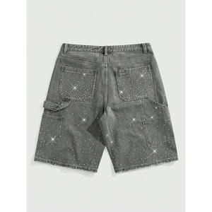 Shorts en jean délavés style décontracté pour l'été, vente en gros pour boutiques, livraison rapide - Product Image 5
