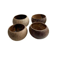 Mangkuk Tempurung Kelapa Onyx Global Indonesia Warna Coklat Alami untuk Kerajinan dan Penggunaan Pertanian