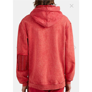 OEM Streetwear Tracksuits Custom Cotton Terry Oversized Zip up Men Flare Stack Sweatpants and <b>Hoodie</b> Set Acid Wash Tracksuit - Product Image 5