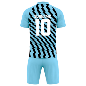 Summer Soccer Jersey <b>Mesh</b> Fabric Football Uniform Set Ultra Breathable Quick Dry Sportswear Team Training Kit 2026 Wholesale - Product Image 2