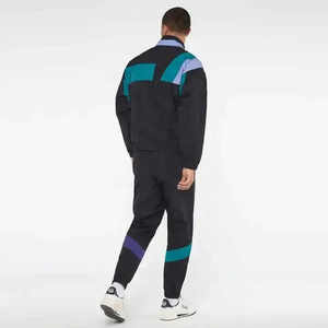 Ensemble de survêtement coupe-vent pour homme, 2 pièces, léger, imperméable, respirant, avec capuche et fermeture à cordon, veste de sport - Product Image 4