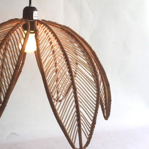 Trending Style Bamboo Rattan <b>Ceiling</b> Lamp Handmade Wicker Pendant <b>Light</b> for Restaurant Resort Decoration - Product Image 3