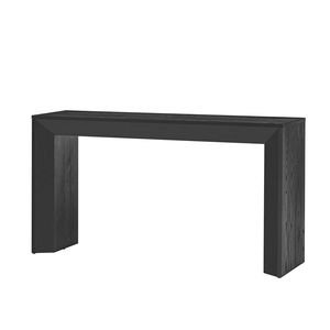 Consolle Mirod elegante con piano in legno impiallacciato di alta qualità, design semplice e funzionale per caminetto, versatile per l'uso in corridoio - Product Image 5
