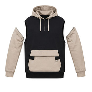 Sudadera con Capucha Desmontable de Moda, Precio al por Mayor, Ideal para Uso Diario al Aire Libre, Colección de Sudaderas - Product Image 4