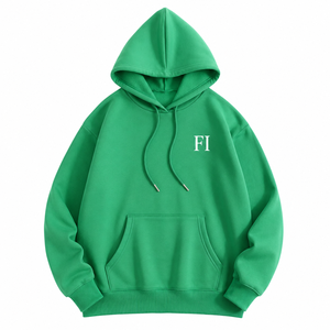 Sweat-shirts à capuche pour hommes en tissu épais personnalisés, style streetwear surdimensionné, 100% coton molletonné, sweat-shirts chauds pour l'hiver, OEM ODM, vente en gros aux États-Unis - Product Image 5