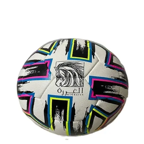 Ballon de FOOTBALL officiel de qualité taille 5 cousu à la main en cuir synthétique PU