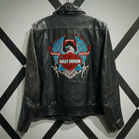 Écussons brodés personnalisés de grande taille pour club de motards, fabricant d'écussons pour le dos de la veste de motard MC