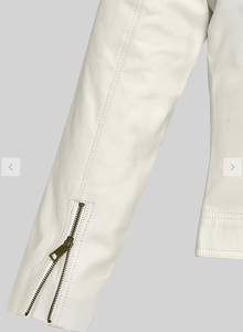 เสื้อแจ็คเก็ตหนังผู้หญิงรุ่น 2026 แฟชั่นใหม่ เสื้อแจ็คเก็ตหนังผู้ชายผู้หญิง กันลม สีน้ำตาล สไตล์สั่งทำพิเศษ - Product Image 4