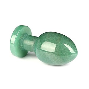 High quality Green aventurine Vaginal Egg Healing Crystal Yoni Egg for Women Kegel Exercise Natural Gemstone Crystal Wholesale - Product Image 2