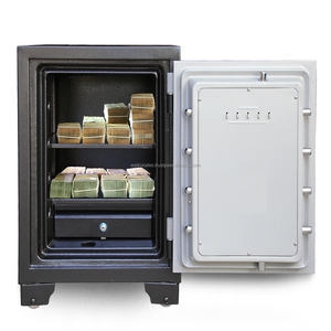 WELKO Diamond Safe KS125 DK Black Key Lock Caja fuerte antirrobo ignífuga para el hogar y comercial - Product Image 2