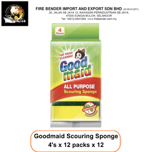 Esponja de Limpieza Goodmaid, Eliminación Superior de Grasa con Agente Antibacteriano, Hecho en Malasia, Compra al por Mayor, Exportación Internacional - Product Image 2