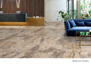 Carrelage en porcelaine brillant effet marbre grand format de luxe 600x1200, surface polie, pour murs et sols, design intérieur et extérieur - Product Image 5