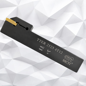 TTER 2525 4T12 External Grooving <b>Tool</b> <b>Holder</b> | CNC Lathe Parting & Grooving <b>Tool</b> <b>Holder</b> | Precision Carbide Insert <b>Tool</b> Hold - Product Image 1