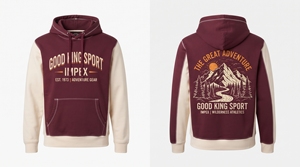 Sudadera con Capucha Personalizada de Dos Tonos, Algodón y Felpa, Estilo Urbano, Gruesa, Impresión Digital, 350g, Invierno, Casual para Hombre - Product Image 4