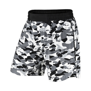 Shorts MMA imprimés camouflage personnalisés, style militaire, sublimation, tissu extensible 4 directions, ceinture Velcro, shorts MMA à prix compétitifs - Product Image 2