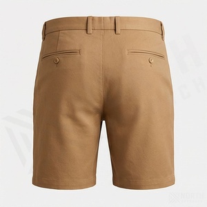 Pantalones Cortos de Baño Casuales para Hombre 2026, de Lona Impermeable con Cierre Trasero, Spandex, Poliéster, Secado Rápido, Transpirables, con Cordón Ajustable, Diseño Liso - Product Image 2