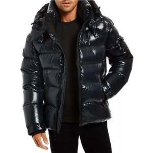 Vestes matelassées formelles pour hommes à prix de gros, manteaux brillants de haute qualité, imperméables et respirants, pour l'hiver, en vente - Product Image 1