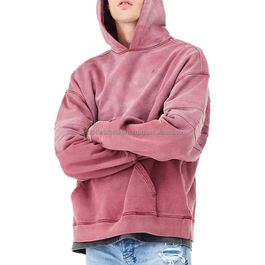 Sudadera Unisex Informal con Capucha de Peso Pesado French Terry Logotipo Personalizado de Alta Calidad Bordado Invierno Lavado de Hombres del Fabricante - Product Image 3