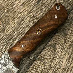 Cuchillo de Caza de Acero de Damasco de Grado Profesional para Caza, Camping y Supervivencia, el Mejor Cuchillo de Caza de Acero de Damasco - Product Image 6