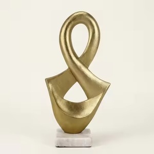 Sculptures métalliques décoratives artistiques pour la maison, le bureau, le hall d'hôtel, le jardin, l'intérieur, l'affichage de luxe - Product Image 3
