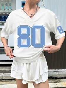 Camisetas de Fútbol Americano Extra Grandes para Mujer, Estilo Urbano, con Logotipo Personalizado Serigrafiado, Camisetas Retro Vintage de Fútbol Americano al por Mayor - Product Image 2