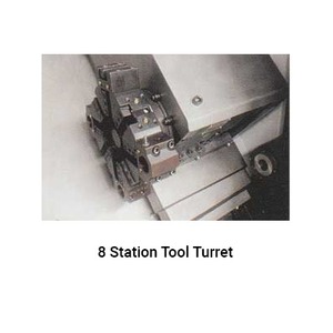 Tour CNC à lit plat, équipement de tournage de précision pour la fabrication de métaux, usage industriel, fabricant fournisseur Inde - Product Image 3