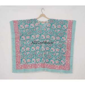 ชุดนอนผ้าฝ้ายแท้ 100% ทำมือ สไตล์เกาหลี แขนยาวสำหรับผู้หญิง ชุดคลุมน้ำหนักเบา ชุดชายหาด ชุดเดรสฤดูร้อน - Product Image 2