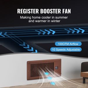 Ventilatore Moderno Silenzioso da 4FT X 10FT con Telecomando e Termostato Regolabile - Product Image 2