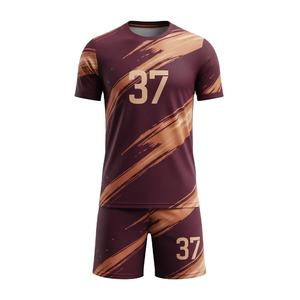 Conjunto de Uniforme de Fútbol Personalizado por Sublimación, Estilo Copa 2026, Transpirable, con Diseño de Panal de Abeja, Ropa Deportiva para Hombre, Kit de Entrenamiento OEM - Product Image 3