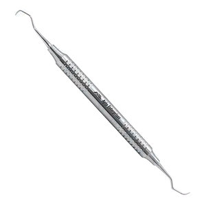 Détartreur dentaire à double extrémité outil professionnel en acier inoxydable grattoir à tartre dentaire dents propres équipements dentaires Ce - Product Image 1