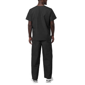 Tenues chirurgicales unisexes en tissu Dobby de coton transfrontalier, conçues sur mesure (ODM), pour médecins, infirmières et usage hospitalier - Product Image 3