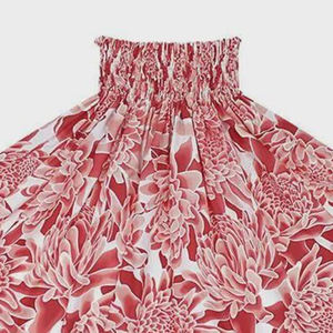 Falda Maxi Bordada con Estampado Floral Tropical Hawaiano para Mujer, Falda Informal Ligera y Fluida para Otoño - Product Image 2