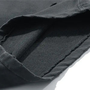 กางเกงขาสั้นผู้ชายเอวยางยืดพิมพ์โลโก้ตามสั่ง ผ้าฝ้ายแท้ 100% แห้งเร็ว ระบายอากาศได้ดี สวมใส่สบาย สไตล์ไฮสตรีท - Product Image 5