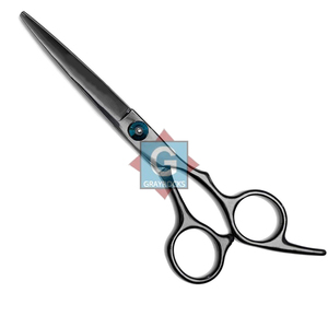 Matte Black Barber Hairdressing <b>Scissor</b> Stainless Steel Sharp Hairdressing <b>Scissors</b> Barber Shear for Haircut Cutting - Product Image 1