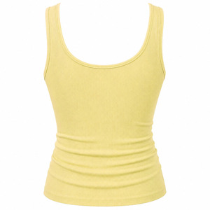 Chaleco Deportivo Transpirable de Estilo Casual y Largo para Mujer, Ropa de Yoga Personalizada, Camiseta Deportiva sin Mangas para Entrenamiento en el Gimnasio - Product Image 2