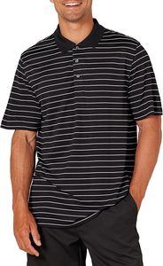Polo rayé en coton 100% de qualité supérieure pour hommes, fabrication OEM en gros, marque personnalisée avec logo, broderie personnalisée, polo de golf 220 GSM - Product Image 4