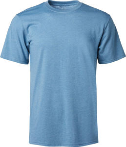 Camisetas de Algodón/Fibra de Bambú para Hombre, Corte Regular, Colores Oscuros, Cuello Redondo, Transpirables, de Secado Rápido, Ecológicas, Tallas Grandes, Antiarrugas - Product Image 1