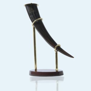 Cuerno Vikingo para Beber, Hecho a Mano, Ecológico, de Alta Calidad, Personalizado, con Diseño de Animales, Tallado, Pulido, Artístico y Coleccionable - Product Image 1