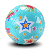 Ballon de football léger de haute qualité en cuir PU, taille personnalisée, durable, mini ballon de football pour enfants, fourni directement par l'usine