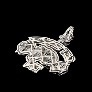 Iced Out Moissanite 925 <b>Silver</b> <b>Pendant</b> Hip Hop Themed Charms Custom Name Letter <b>Pendant</b> Rapper Bling <b>Pendant</b> <b>Initial</b> <b>Pendant</b> - Product Image 6