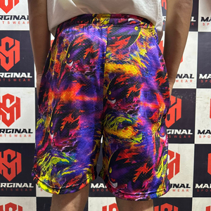 Pantalones Cortos de Malla Sublimados Personalizados para Hombre, Fabricación Profesional, 100% Poliéster, Diseño Sólido, Pantalones Cortos de Malla Sublimados Unisex - Product Image 2