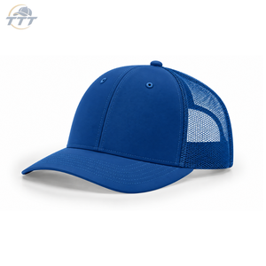 Casquette de camionneur en maille marron et blanche personnalisée en gros |   Casquette Snapback à 6 Panneaux Brodés en 3D, Fabrication OEM ODM au Vietnam - Product Image 2