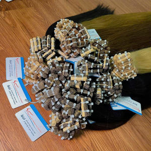 Meilleures extensions de cheveux à clipser, 100% cheveux humains, extrémités épaisses, lisses naturelles, cheveux bruts, meilleur fournisseur au Vietnam - Product Image 4