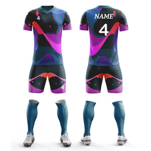 Uniforme de Baloncesto Estampado, Conjuntos Completamente Sublimados, Ropa Deportiva, Diseño Regular, Uniforme de Fútbol, Uniforme Deportivo de Club, Uniforme de Fútbol Atlético - Product Image 1