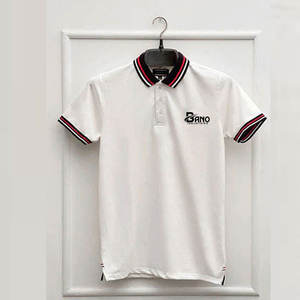 Camiseta de Hombre Transpirable de Alta Calidad con Logotipo Personalizado, 100% Algodón, Tela de Lona, Ropa Casual para Venta en Línea - Product Image 1